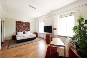تلفاز و/أو أجهزة ترفيهية في Hotel Weitzer Graz - Centre of Graz