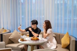 Tetamu yang menginap di Jiangmen Poltton Executive Service Apartment