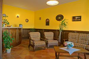 Posezení v ubytování BiancaNeve B&B