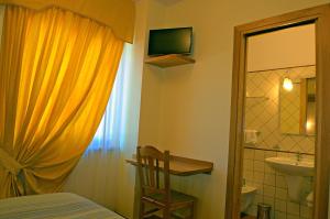 Koupelna v ubytování BiancaNeve B&B