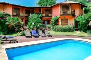 Swimmingpoolen hos eller tæt på Pousada Forte Rocha