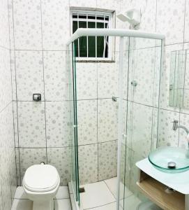 Hostel Estação Maracanã的一间浴室