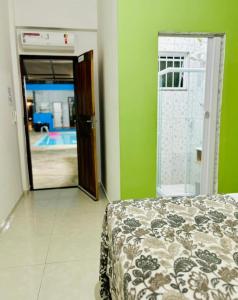 Hostel Estação Maracanã客房内的一张或多张床位