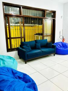Hostel Estação Maracanã的休息区