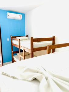 Hostel Estação Maracanã客房内的一张或多张床位
