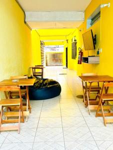 Hostel Estação Maracanã的休息区