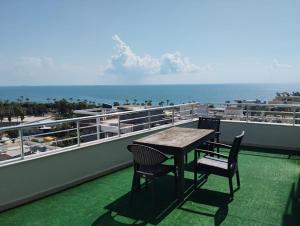 En generel havudsigt eller havudsigten taget fra hotellet