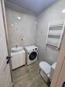 Koupelna v ubytování Zura's Apartment + 11 fotografií