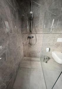 Koupelna v ubytování Apartment Künzelsau II