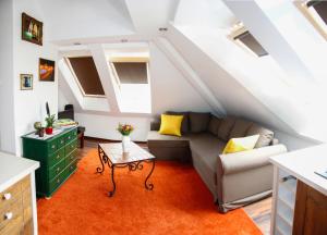 Posezení v ubytování St. Gellért Square - Minilux Apartman