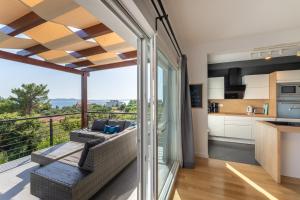 Η κουζίνα ή μικρή κουζίνα στο Villa Rampada