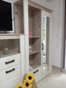 A television and/or entertainment centre at Apartman Fontana