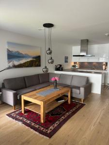 Η κουζίνα ή μικρή κουζίνα στο Seaside view appartement