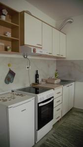 Una cocina o cocineta en Sova apartman 2