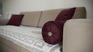 Postel nebo postele na pokoji v ubytování Sova apartman 2