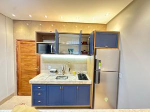 Kuchyň nebo kuchyňský kout v ubytování Flat 213 Ilha Bela Alter do Chão