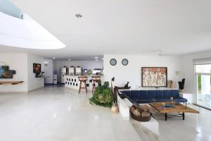 Un lugar para sentarse en Cabana Mangle Playa Privada