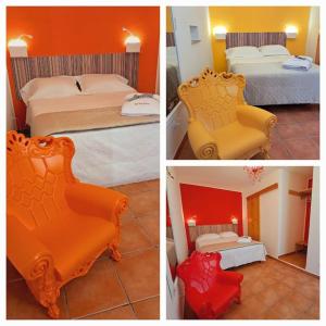 Postel nebo postele na pokoji v ubytování Suite Torre Del Porto