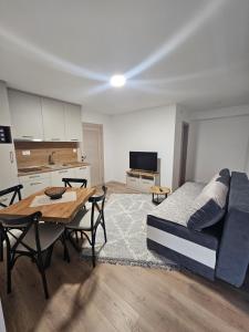Kuchyň nebo kuchyňský kout v ubytování Apartment Anita Cetinje