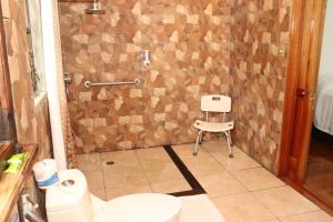 Koupelna v ubytování Hotel Samoa del Sur