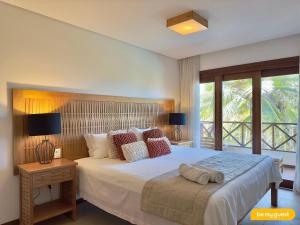 Ένα ή περισσότερα κρεβάτια σε δωμάτιο στο Villas - Beach House +192 φωτογραφίες