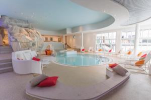 Istumisnurk majutusasutuses Hotel Plattenhof