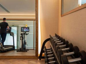 Fitness centrum a/nebo fitness zařízení v ubytování Sofitel Athens Airport