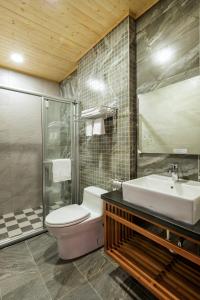 Vonios kambarys apgyvendinimo įstaigoje Ediman Bed & Breakfast