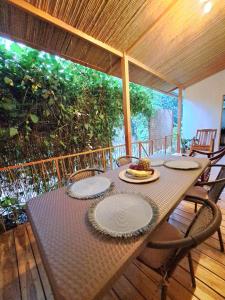 Μπαλκόνι ή βεράντα στο Colibrí Villa, 800 m from Beach