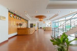 Vstupní hala nebo recepce v ubytování Green Nha Trang