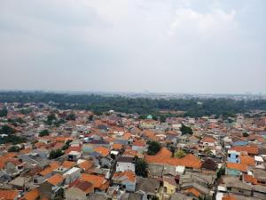 Nespecifikovaný výhled na destinaci Jakarta nebo výhled na město při pohledu z apartmánu