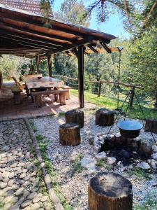 Zahrada ubytování Vacation House Spiritus Flumine