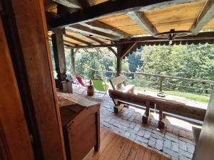 Balkón nebo terasa v ubytování Vacation House Spiritus Flumine