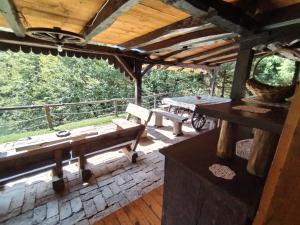 Balkón nebo terasa v ubytování Vacation House Spiritus Flumine