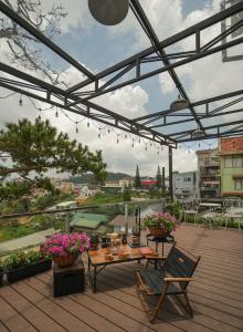 Zahrada ubytování Tân Villa 2 Đà Lạt