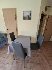 Posezení v ubytování Ferienhaus nahe der Müritz