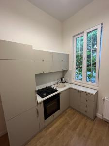 Kuchyň nebo kuchyňský kout v ubytování Hotel Loft