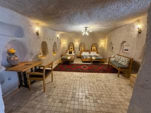 Posezení v ubytování Pinhan Cave Suites