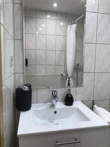 Ένα μπάνιο στο Haus Silvia