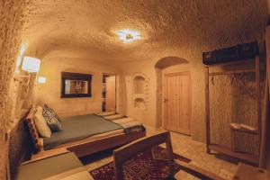 Posezení v ubytování Pinhan Cave Suites
