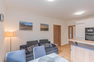 Kuchyňa alebo kuchynka v ubytovaní Apartmán Černá v Pošumaví