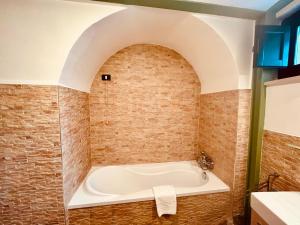 Koupelna v ubytování Luce nei Sassi Eleganza e Belvedere