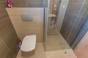 Kúpeľňa v ubytovaní Apartmán Černá v Pošumaví