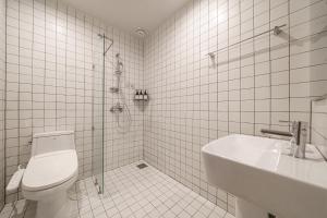 Koupelna v ubytování Chuncheon Hey Hotel