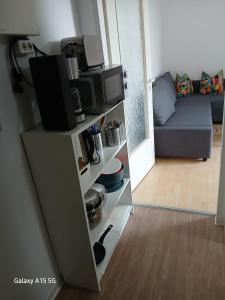 Posezení v ubytování Mini-Ferien-Suite Hildesheim