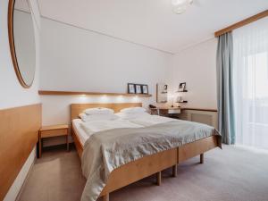 Posteľ alebo postele v izbe v ubytovaní Spa Resort Geinberg + 37 fotografií
