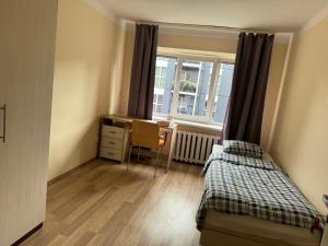 Postel nebo postele na pokoji v ubytování Peaceful Stay in Central Tallinn