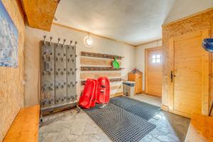 Postel nebo postele na pokoji v ubytování Chalet Monte Bianco