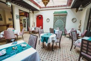 Posezení v ubytování Les Borjs De La Kasbah