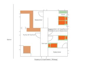 Plán poschodí v ubytovaní Apartment Mölbegg by Interhome